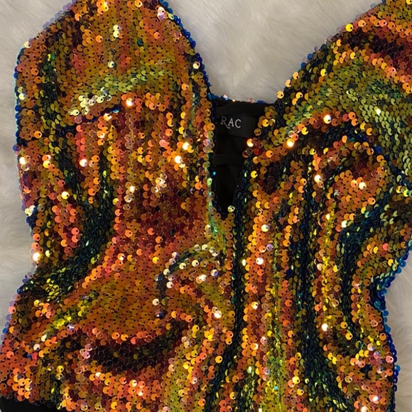 Sequin Body suit and matching Fanny pack - Picture 2 of 2